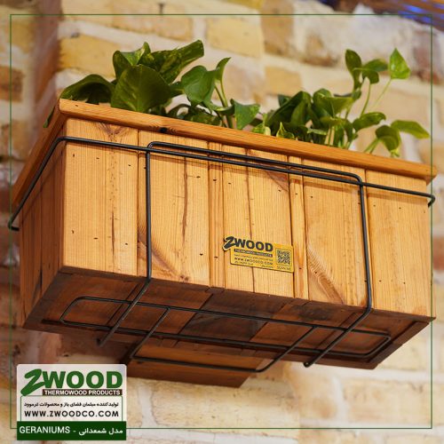 فلاور باکس دیواری-شمعدانی2