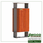 سطل زباله پارکی فلزی ریپسا