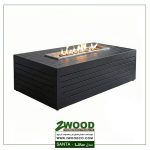 میز آتشدان مستطیل