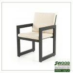 میز و صندلی باغی فلزی چوبی